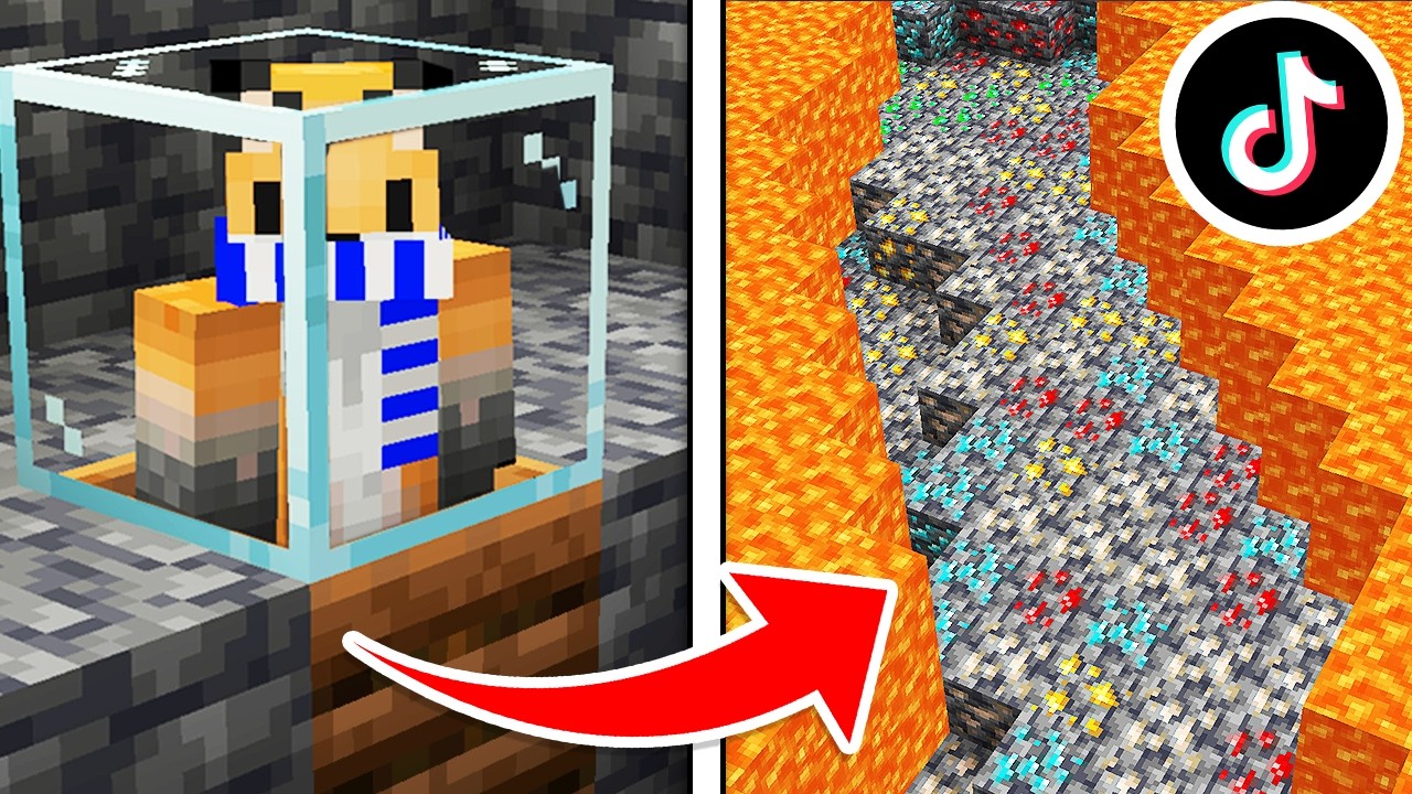 Ezt nem kéne engedni! - 10+ Tiktok Minecraft Lifehack