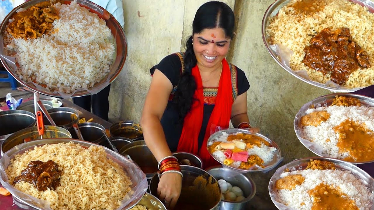 Happy to Serve You | Cheapest Roadside Unlimited Meals | #StreetFood
