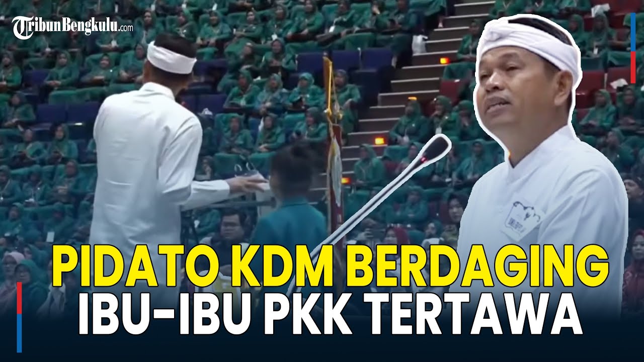 [Full] Pidato 'Petuah' Jitu Kang Dedi Mulyadi di Depan Ibu-Ibu PKK, Ditemani Anak Bungsu Ni Hyang