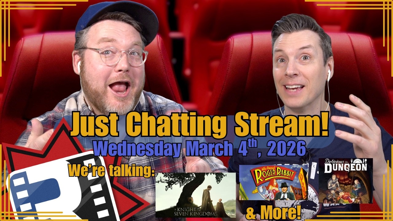 Live Just Chatting Stream | Knight of The Seven Kingdoms | Delicious In Dungeon | Rodger Rabbit!