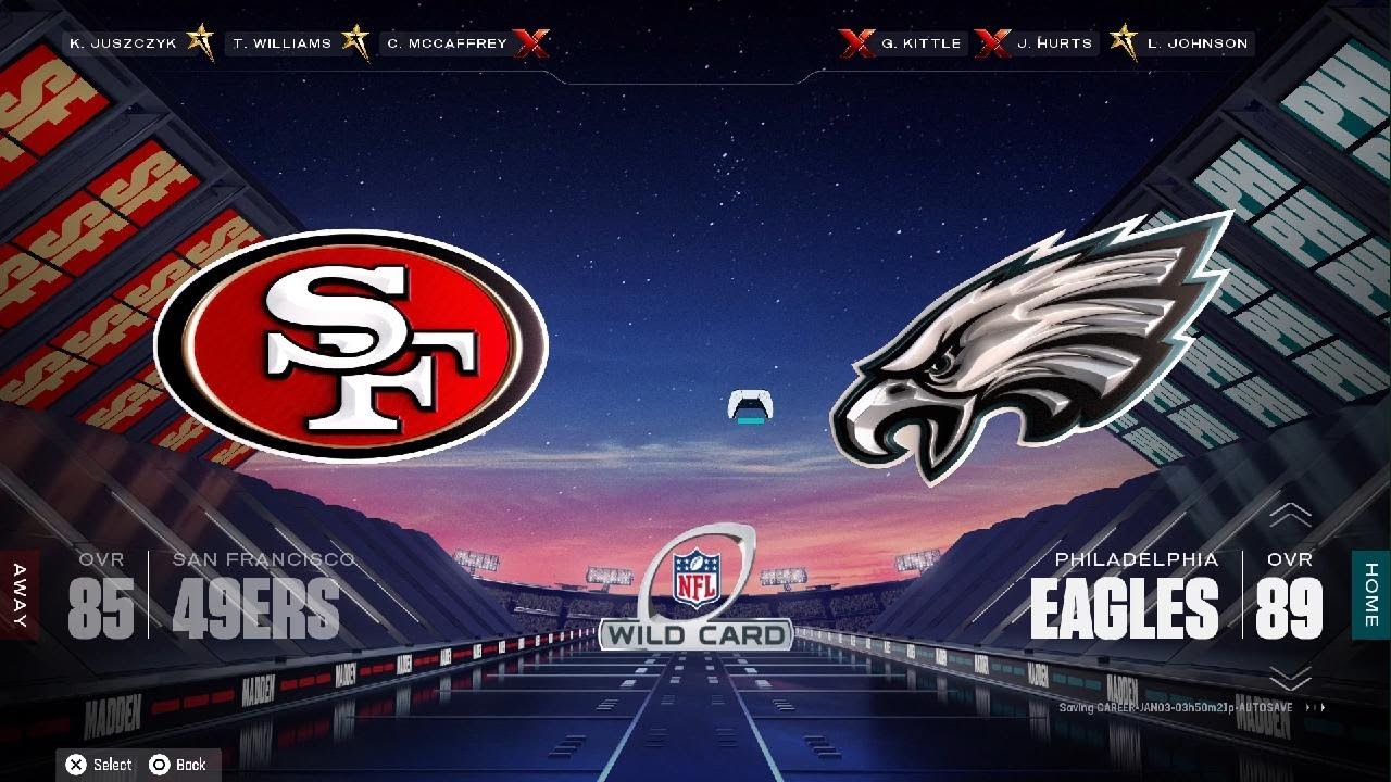 49ers vs Eagles WildCard Round