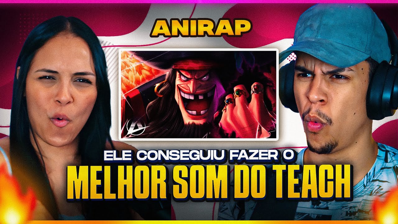 ANIRAP ft. HENRIQUE MENDON&Ccedil;A: Barba Negra (One Piece) | Horizonte Obscuro | [Casal Jounin React] 🔥
