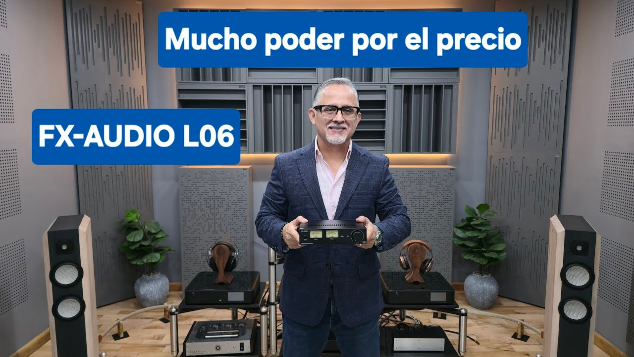 Review Amplificador FX-Audio L06: Mucho poder por poco precio 
