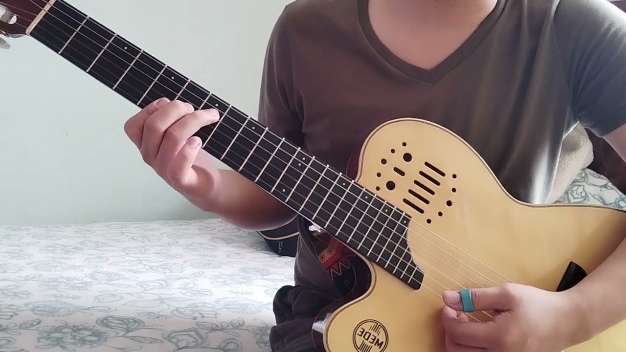 Tutorial de la canci&oacute;n Madrecita ideal -  Requinto en Guitarra 🎸💥