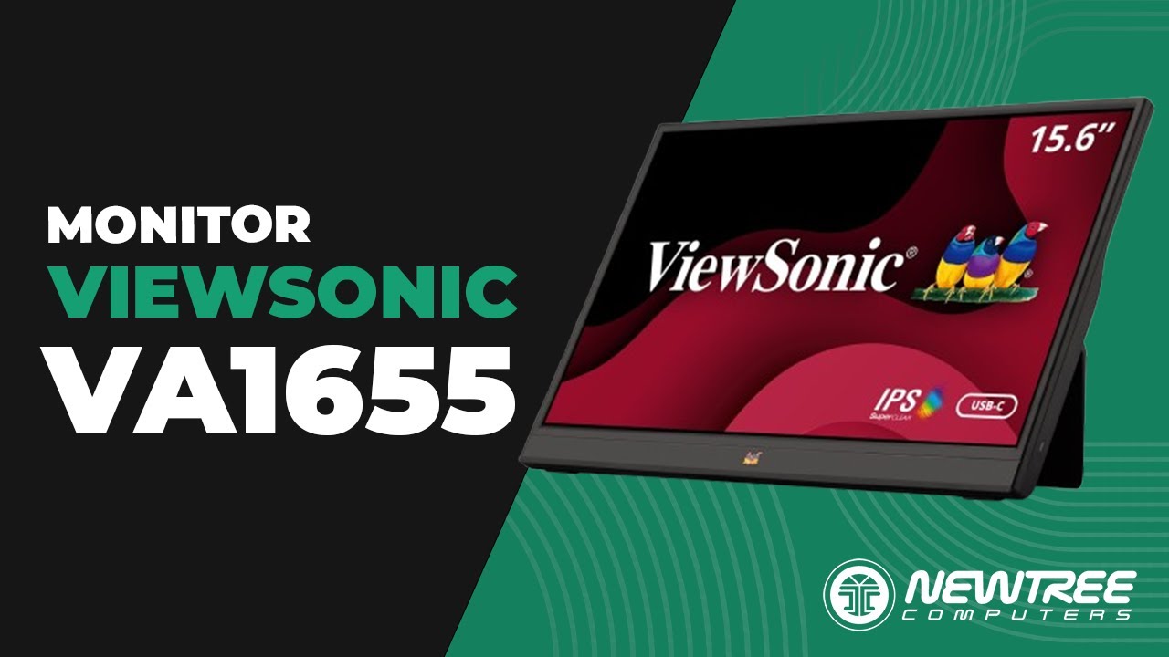 ViewSonic VA1655 Monitor Port&aacute;til IPS 1080p USB-C Mini HDMI