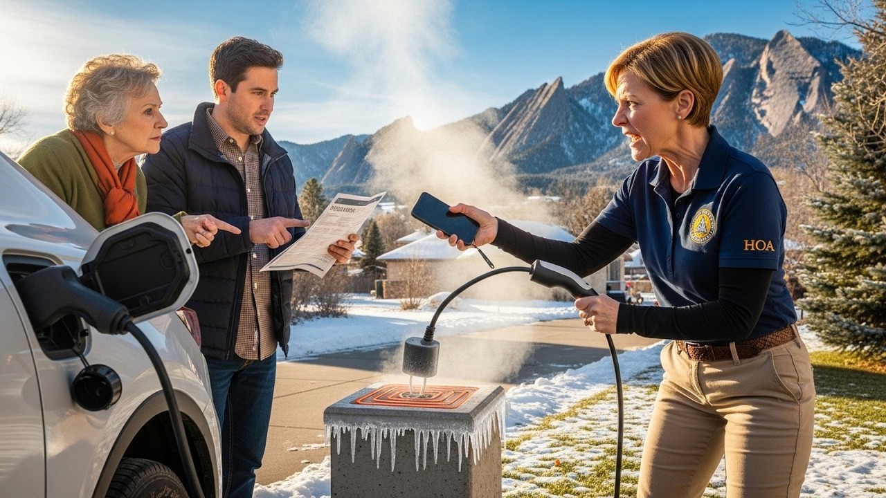 HOA Karen Unplugged My Heated Sidewalk to Charge Her Car, Then Sued Me When She Fell