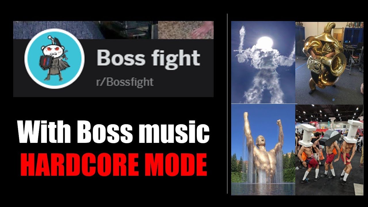 r/bossfight with boss music HARDCORE MODE [Extended tracks]