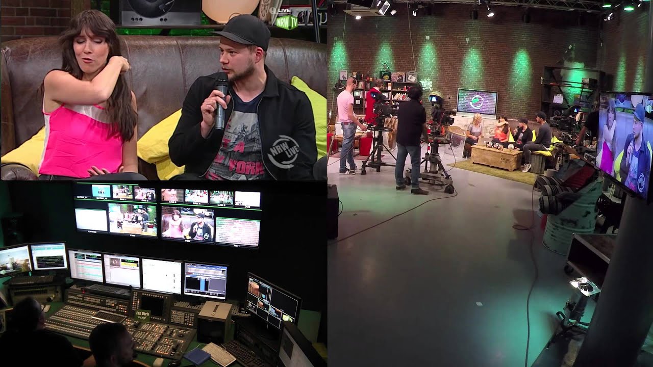Studioalltag bei NRW.TV (Backstage)