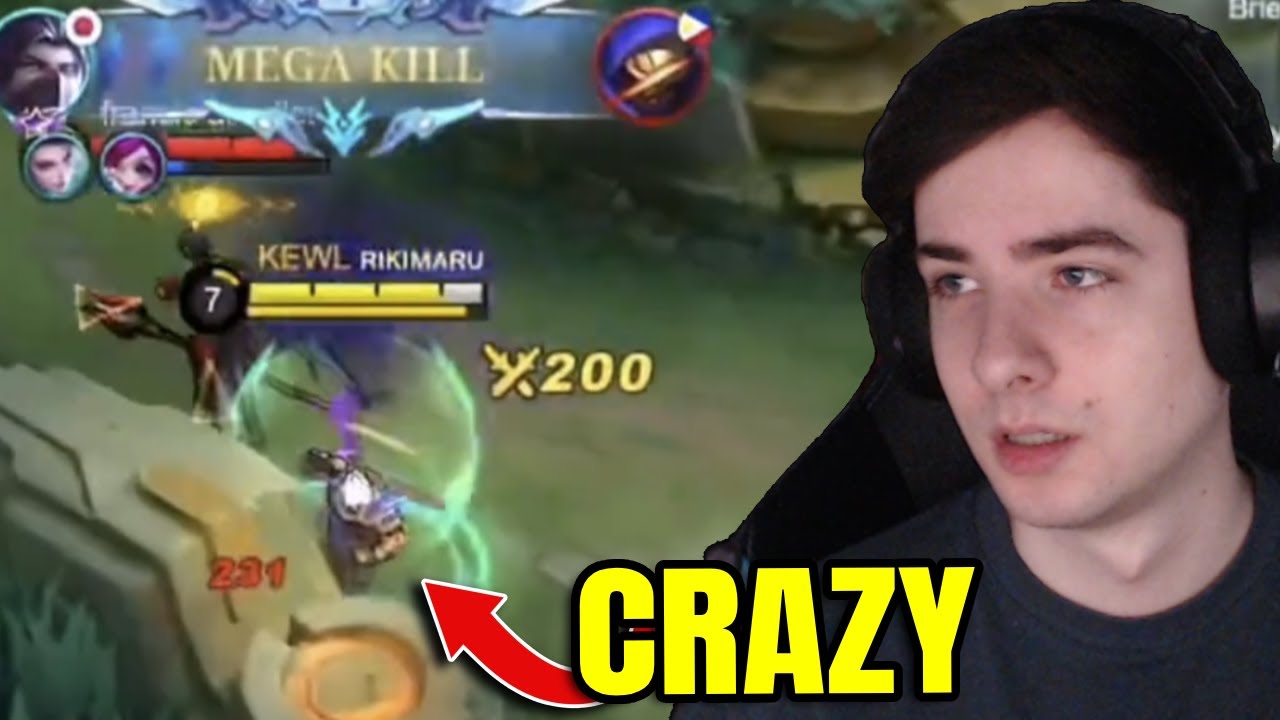 Это просто безумие! Реакция нового игрока на Хаябусу | Mobile Legends Bang Bang