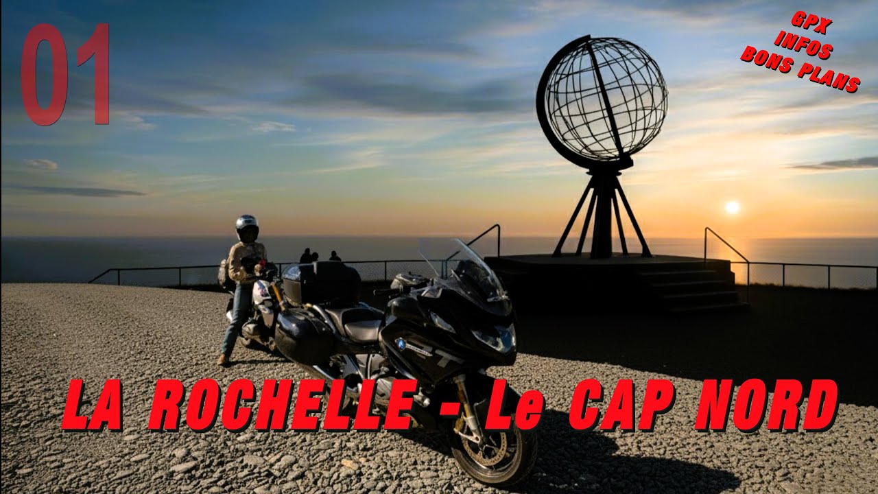 UN COUPLE, 2 MOTOS et le CAP NORD pour destination (1ère partie) 😉✌️