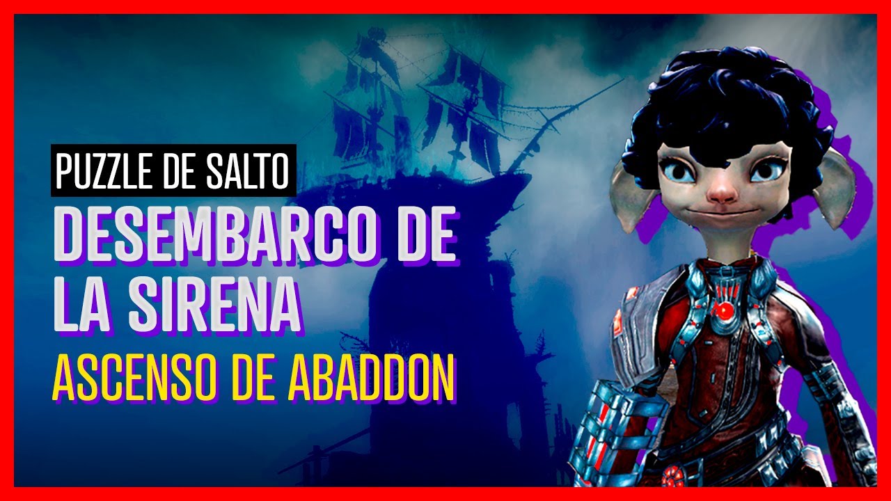 ASCENSO DE ABADDON | Desembarco de la Sirena | Puzzle de salto | Guild Wars 2