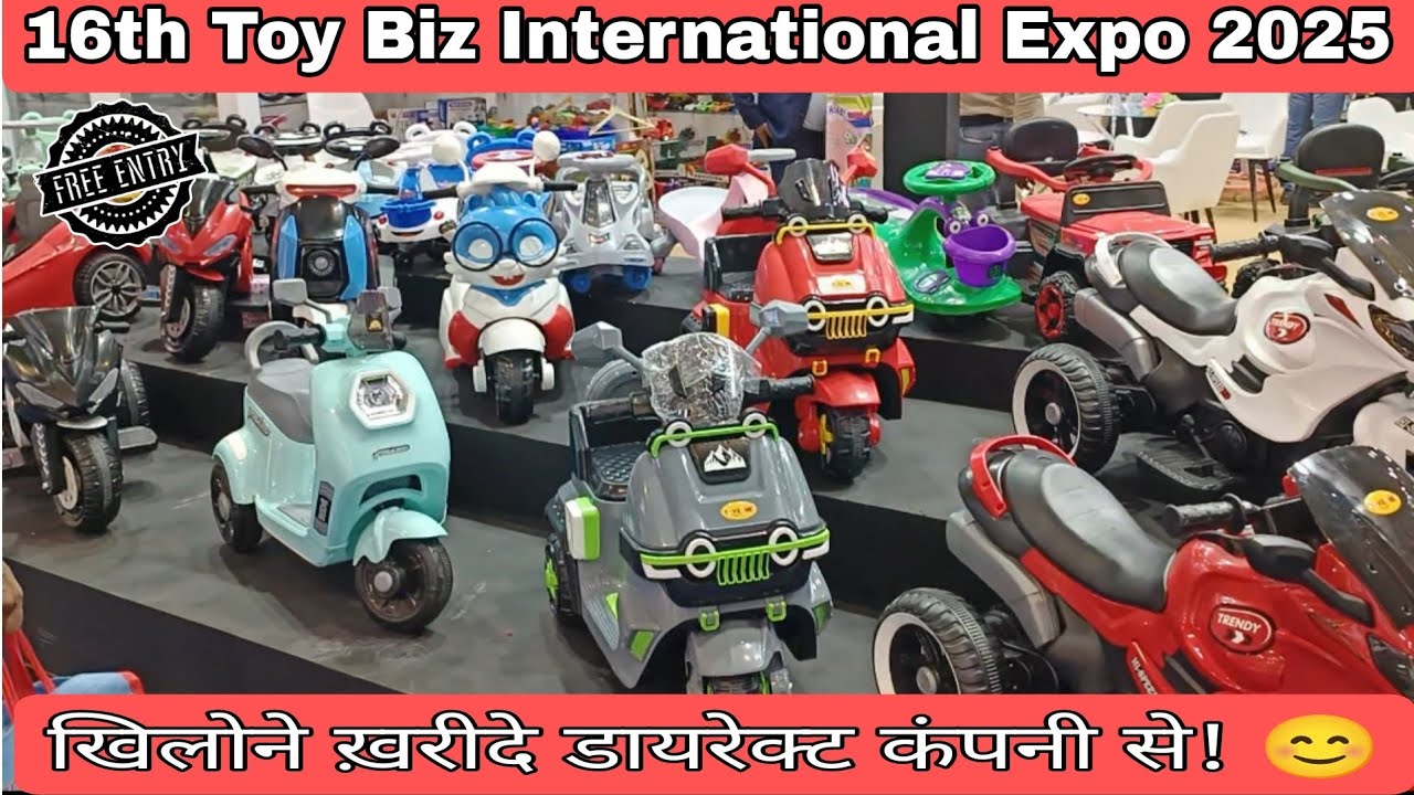 Toys Fair 2025 | 16th Toy Biz Int. Expo 2025 | Toy Biz Int. Expo Pragati Maidan | Pragati Maidan