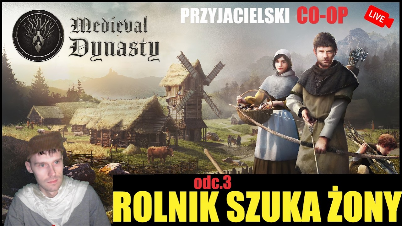 PRZYJACIELSKI CO-OP | MEDIEVAL DYNASTY | na żywo