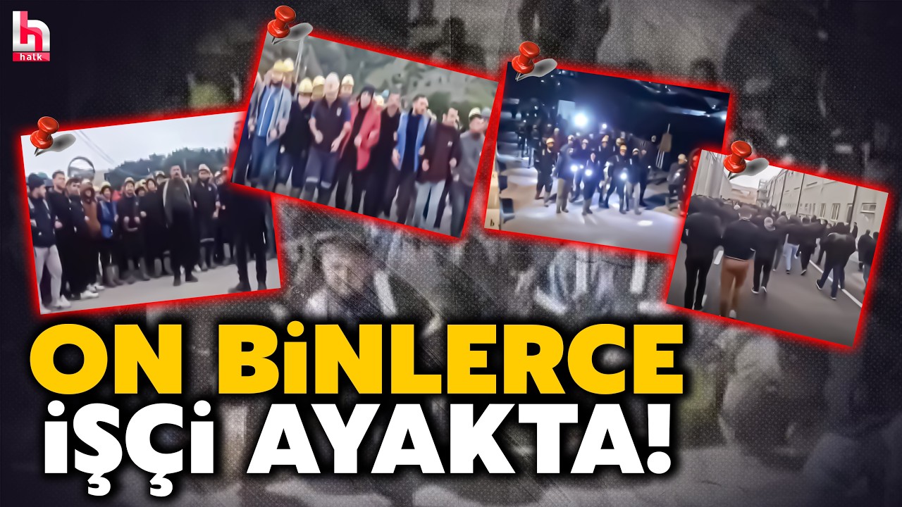 On binlerce işçi kazan kaldırdı! İstanbul, İzmir ve Gaziantep'te görülmemiş eylem!