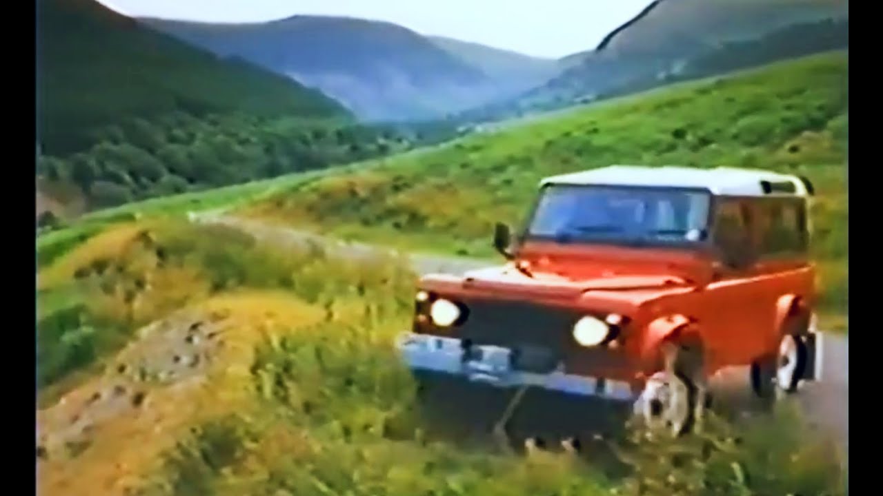 1985 Land Rover Defender 90 commercial