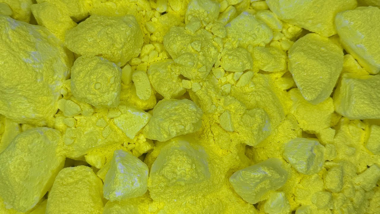 ASMR | Neon Yellow Mini Chunks 