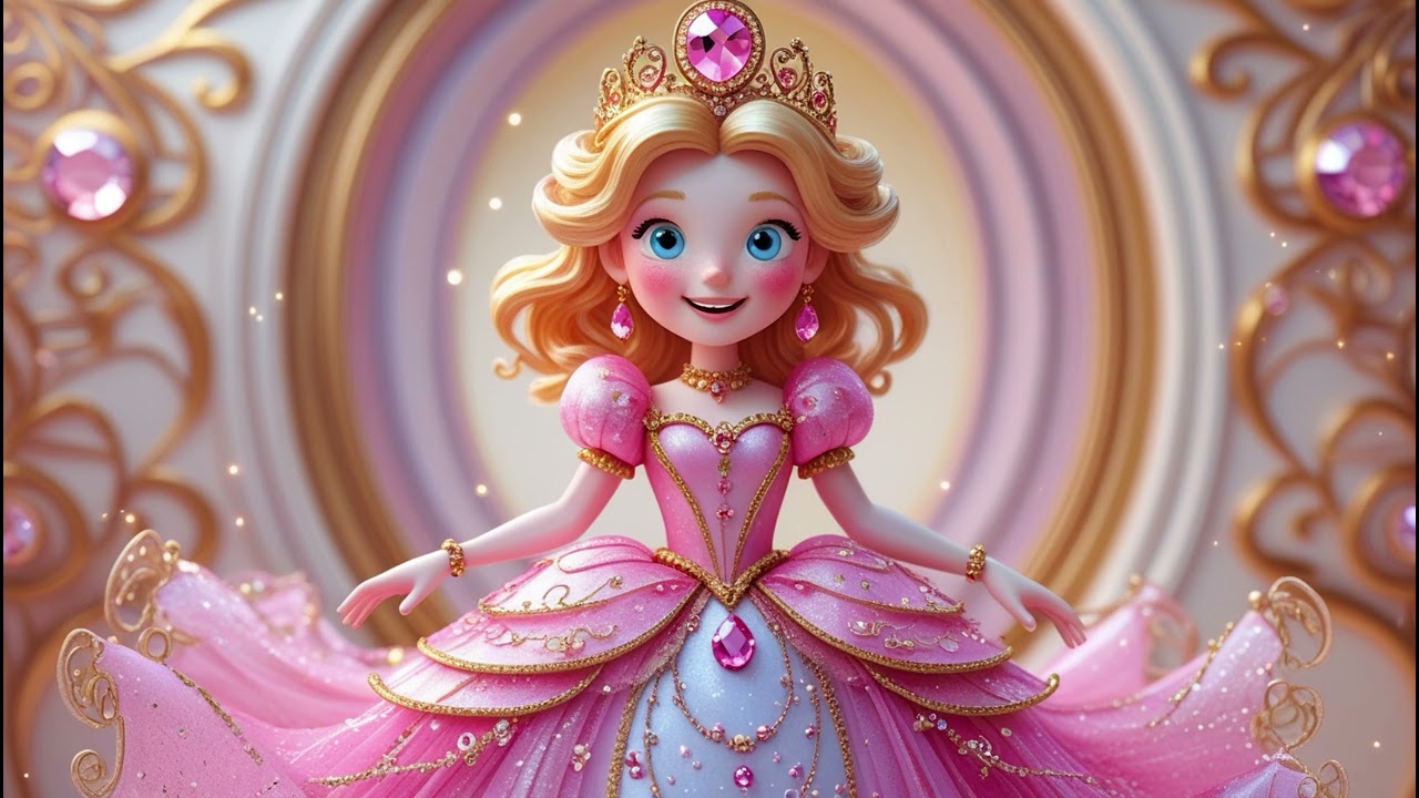 My Princess Dress is Pink and Gold &ndash; Nursery Rhymes & Kids Songs