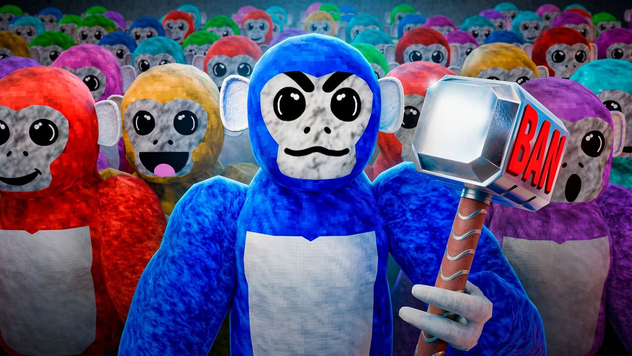 I BANNED Every Player in Scary Baboon