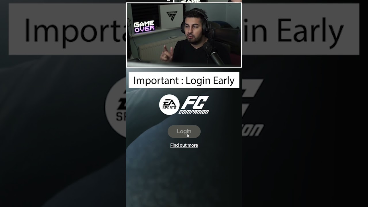 FC 26 - How to log into the webapp early