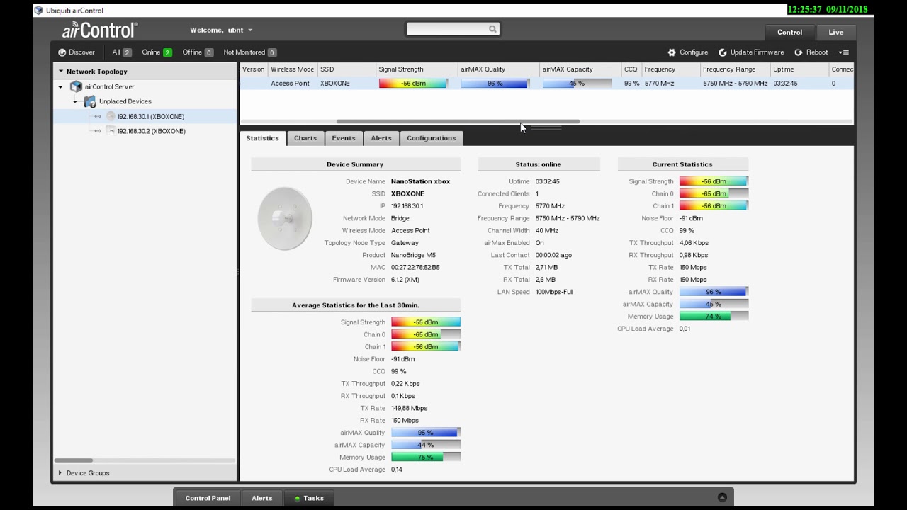 aircontrol configurar aparelho ubiquiti manualmente