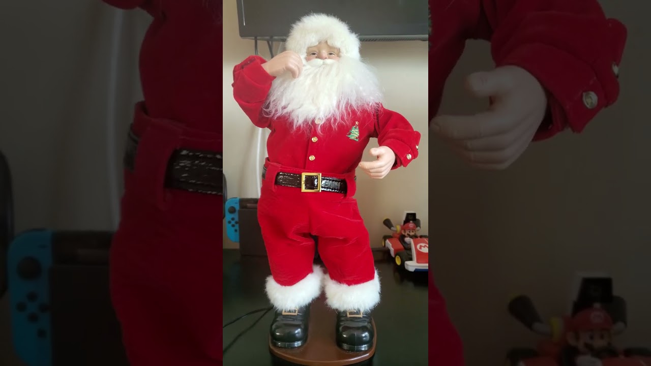 jingle bell rock santa (fluffy beard)