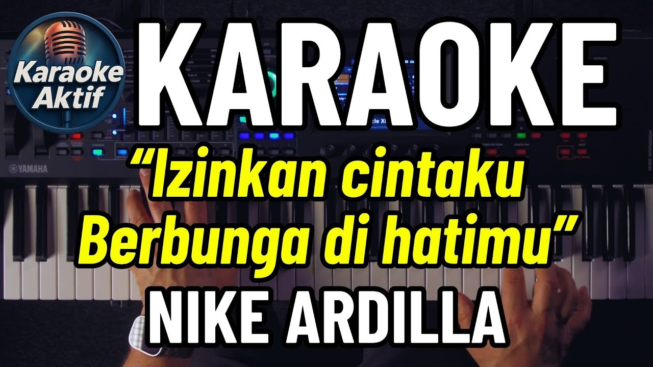 KU TAK AKAN BERSUARA - NIKE ARDILLA - KARAOKE - POP NOSTALGIA