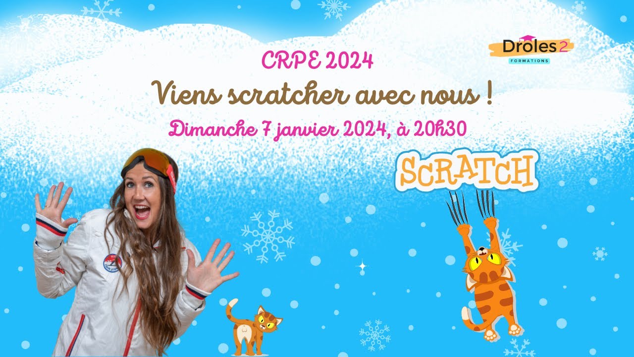 🤩 CRPE : VIENS SCRATCHER AVEC NOUS 🤩