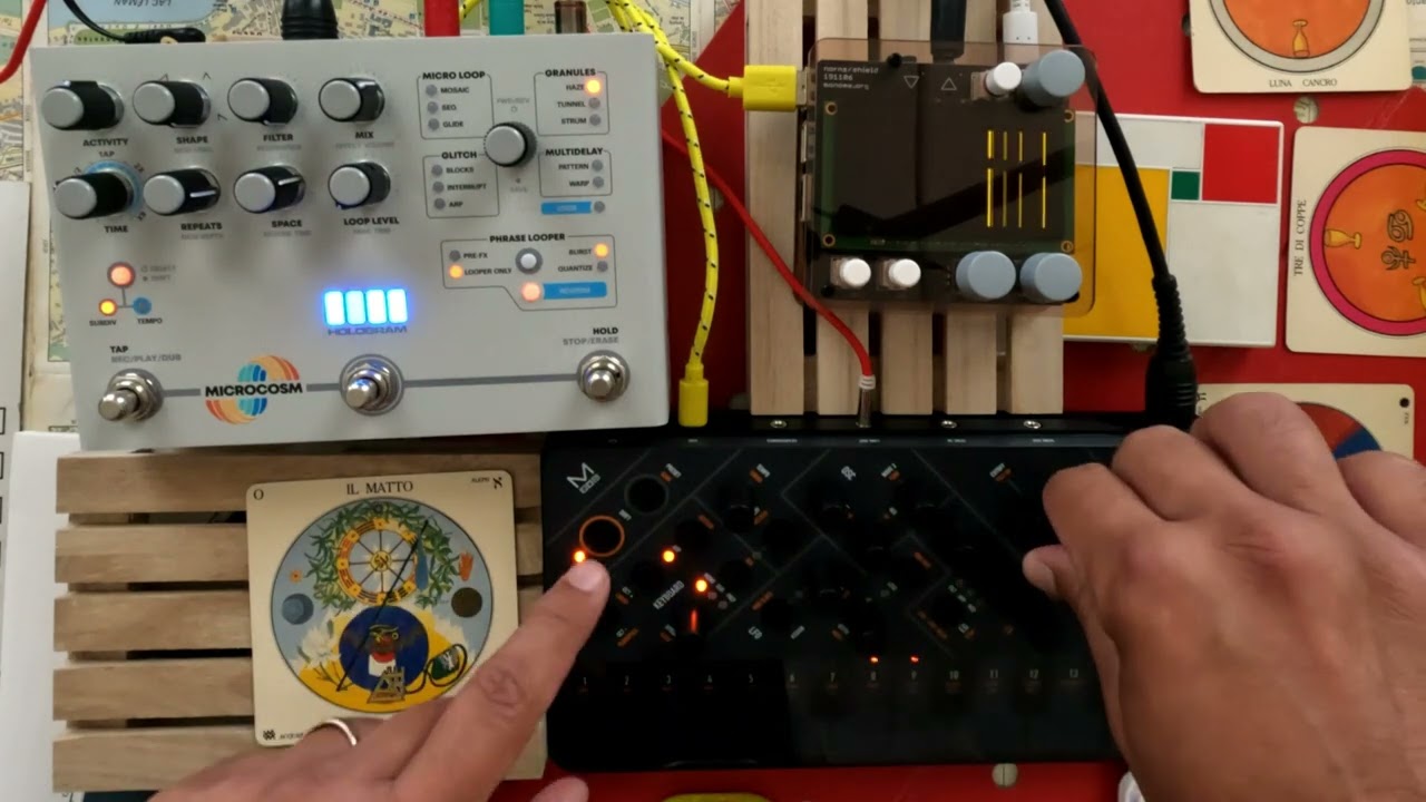 Norns Shield,  Modal Skuplt Synth and Hologram Microcosm