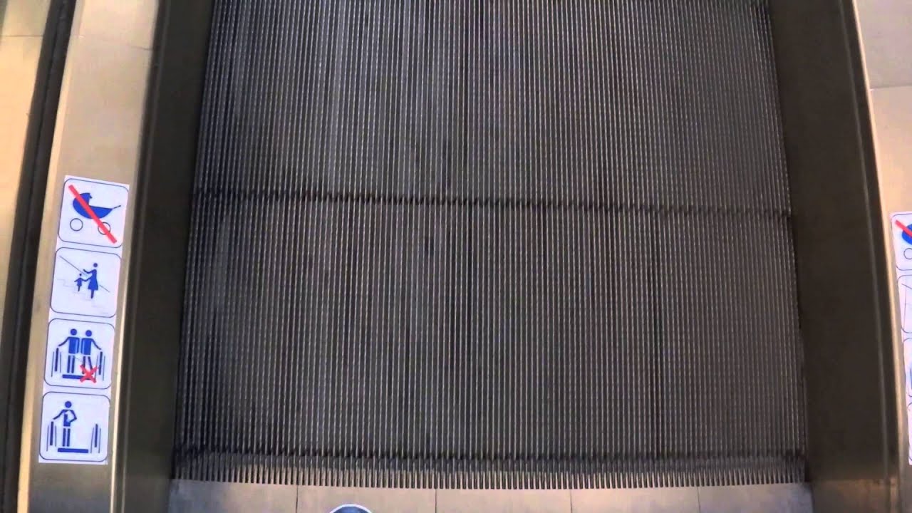 2 Flat Thyssenkrupp escalators @ 18 Septemberplein Bike Parking in Eindhoven