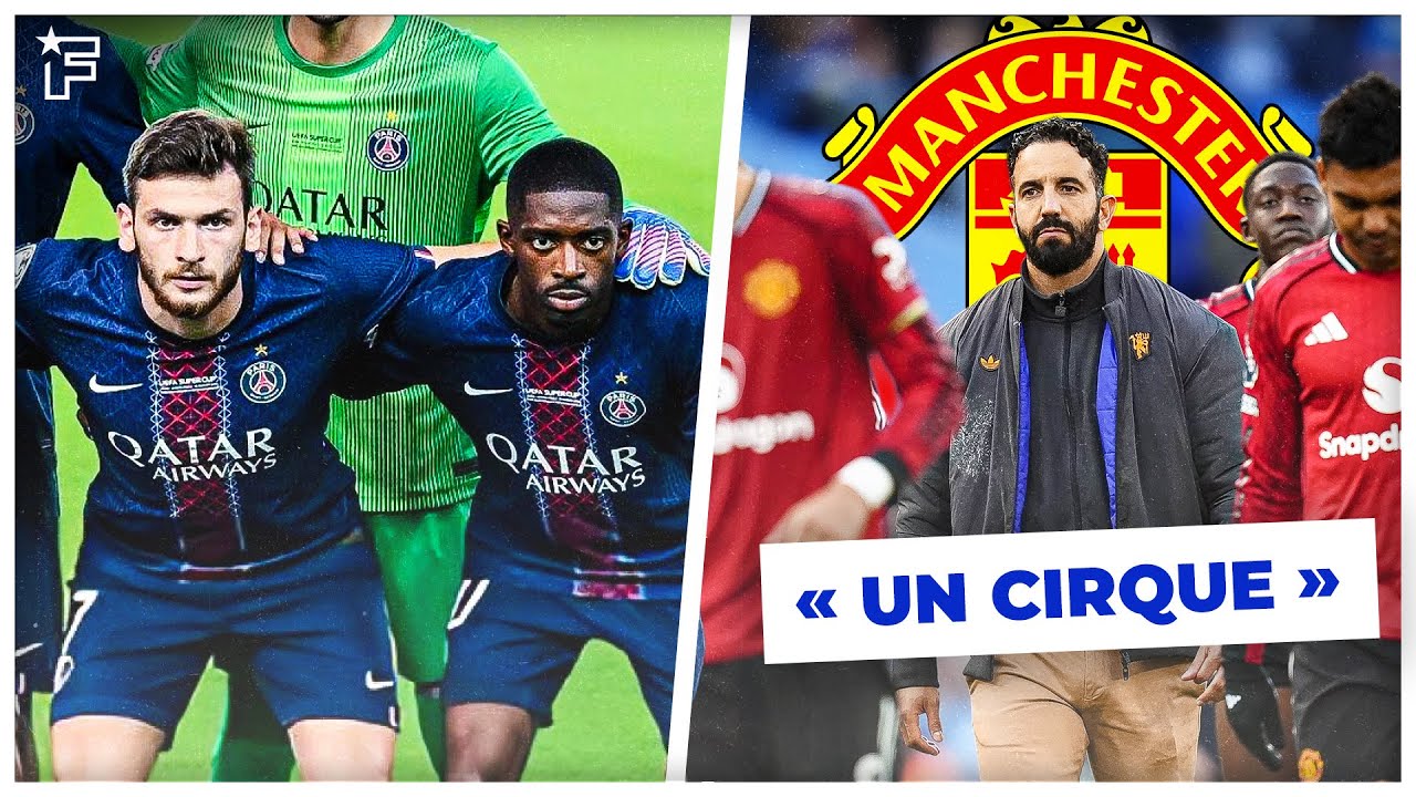 Le PSG en PANIQUE TOTALE avant la C1, la nouvelle humiliation de Man U FAIT JASER | Revue de presse
