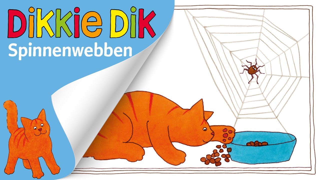 Spinnenwebben | Voorleesverhalen voor Kinderen | Dikkie Dik
