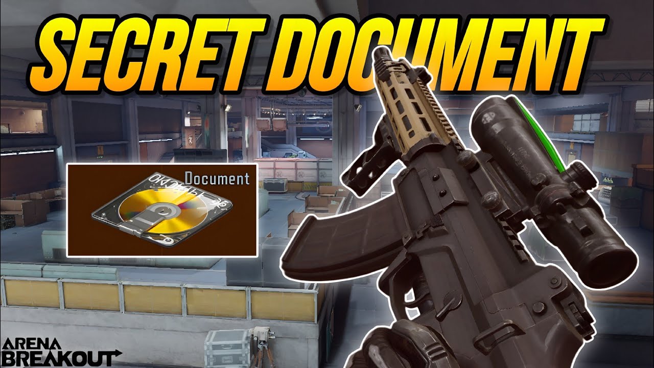 i finally found A Secret Document in Season 10 | Arena Breakout