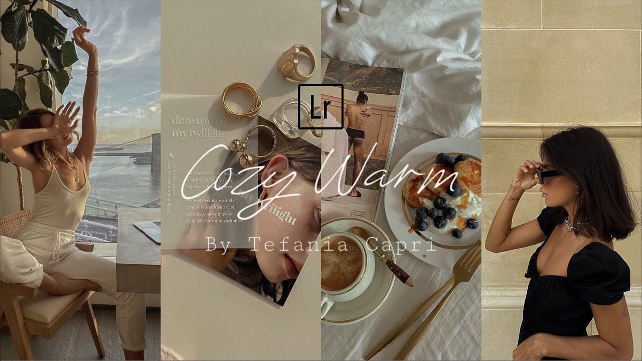 Edit Photo Lightroom Mobile: Cozy Warm Preset Tutorial Easy