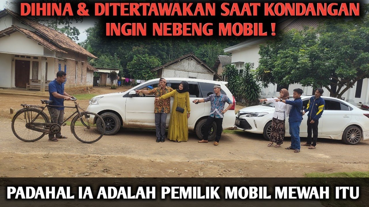 DIHINA & DITERTAWAKAN SAAT KONDANGAN NEBENG MOBIL, PADAHAL IA ADALAH PEMILIK MOBIL MEWAH ITU‼️