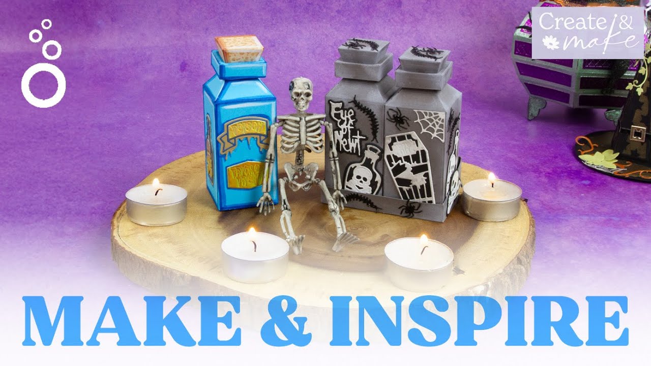 Crafts By Janice Makes the Eye of Newt Potion Bottle | Tonic Studios