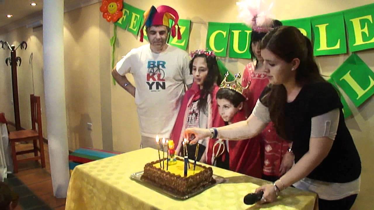 Salón Evaristo´s; Cumple 7 de Leonel: Ceremonia de La torta