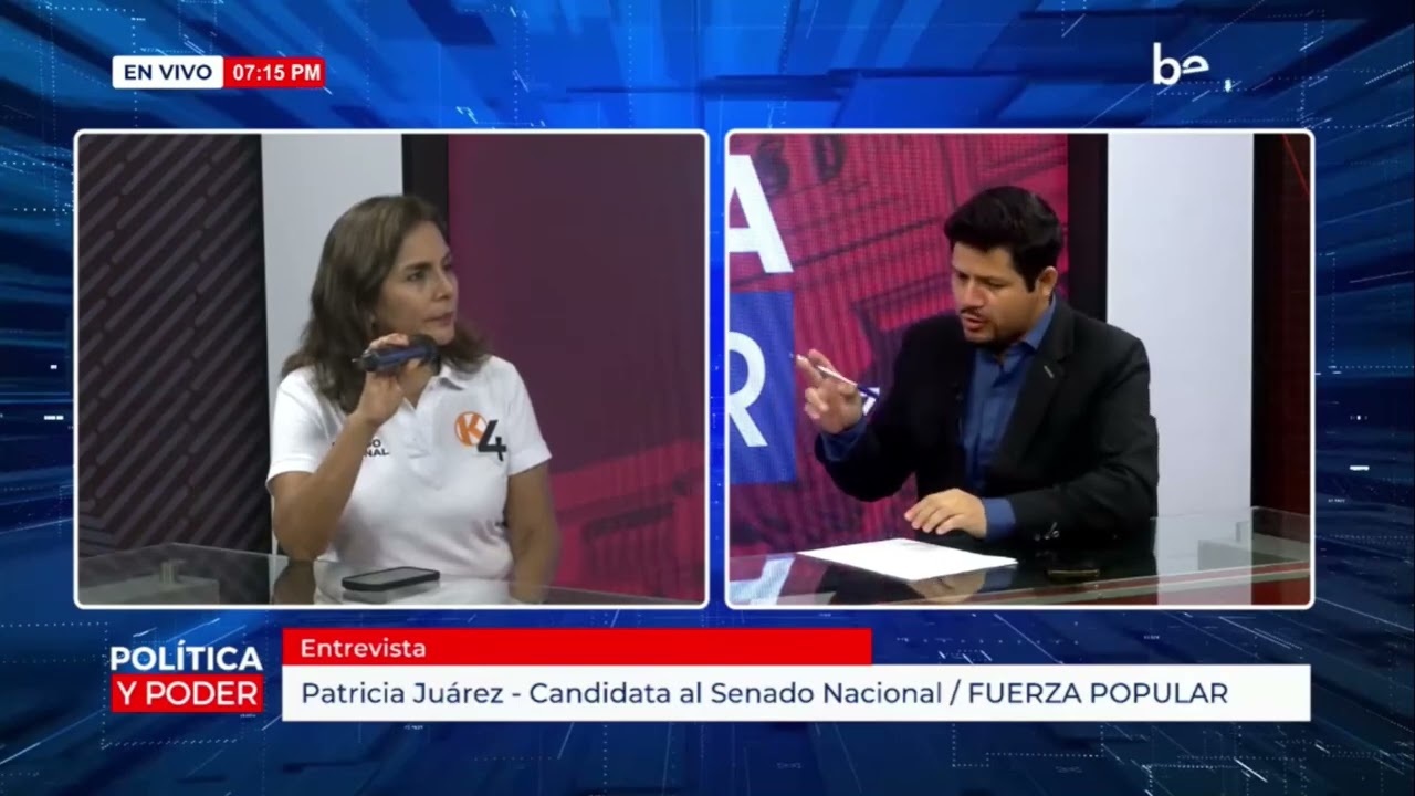 Entrevista a Patricia Juárez en Política y Poder vía Best Cable (5-2-2026)