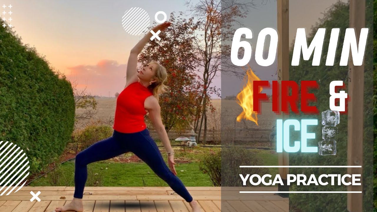 1 HOUR YIN AND YANG YOGA PRACTICE | Fiery Flow and Relaxing Yin