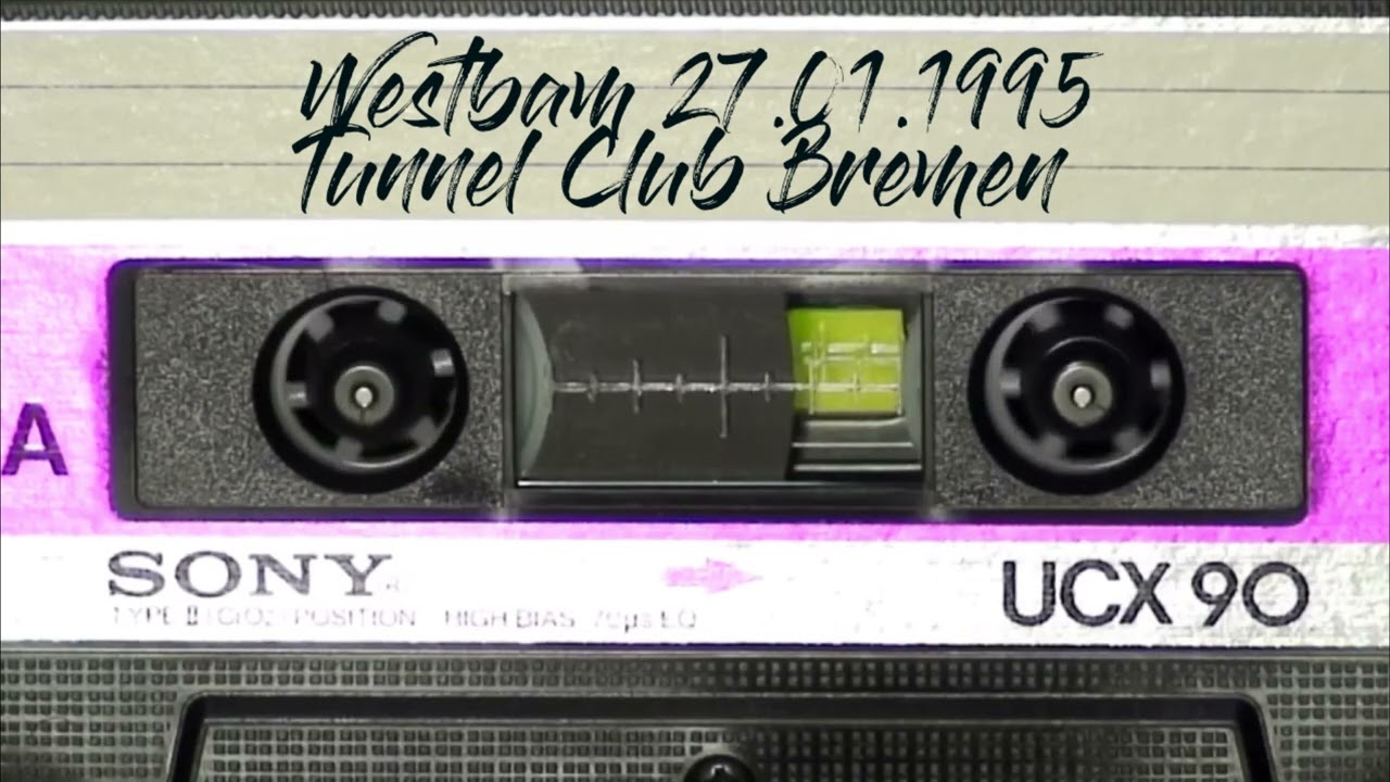 Dj Westbam im Tunnel Club Bremen –  27.01.1995 | Oldschool Techno
