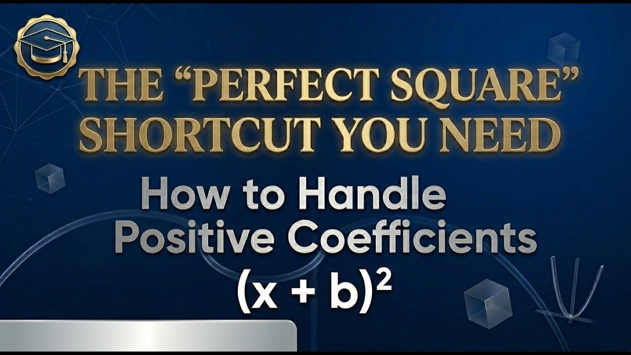 Introduction to writing expression in perfect square methods 