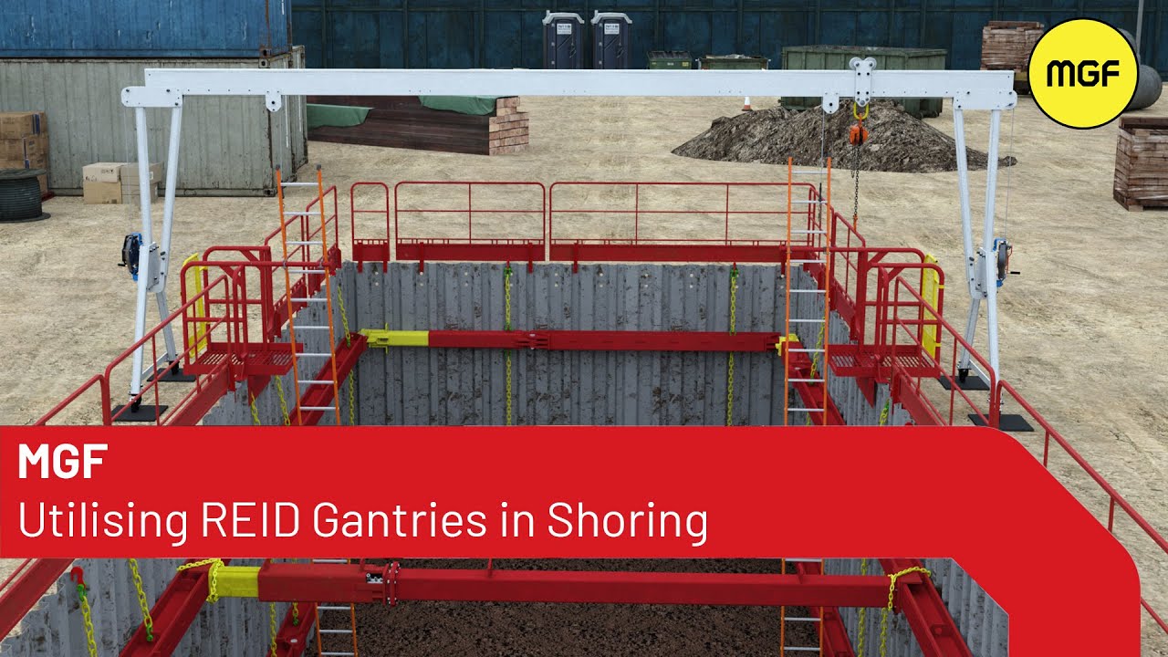 MGF | Utilising REID Gantries for Shoring | Product Animation