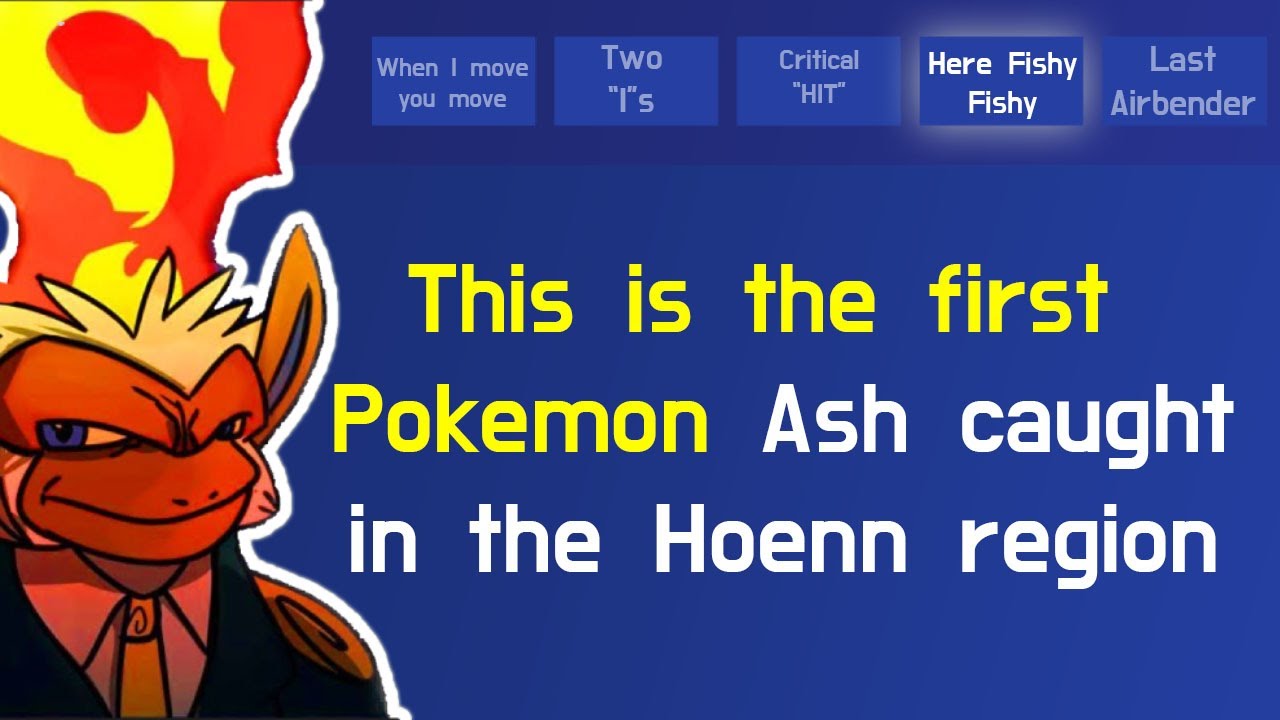 Pok&eacute;mon ANIME TRIVIA!!