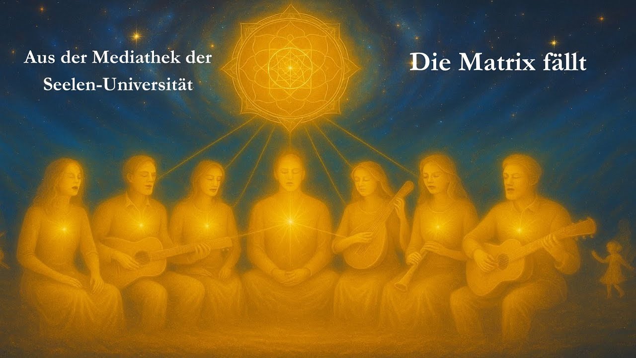 Die Matrix fällt. Dein Seelenlicht erwacht.