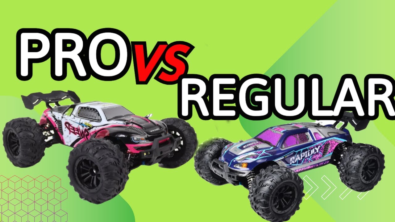 REGULAR VS PRO (AKA BRUSHED VS BRUSHLESS!)