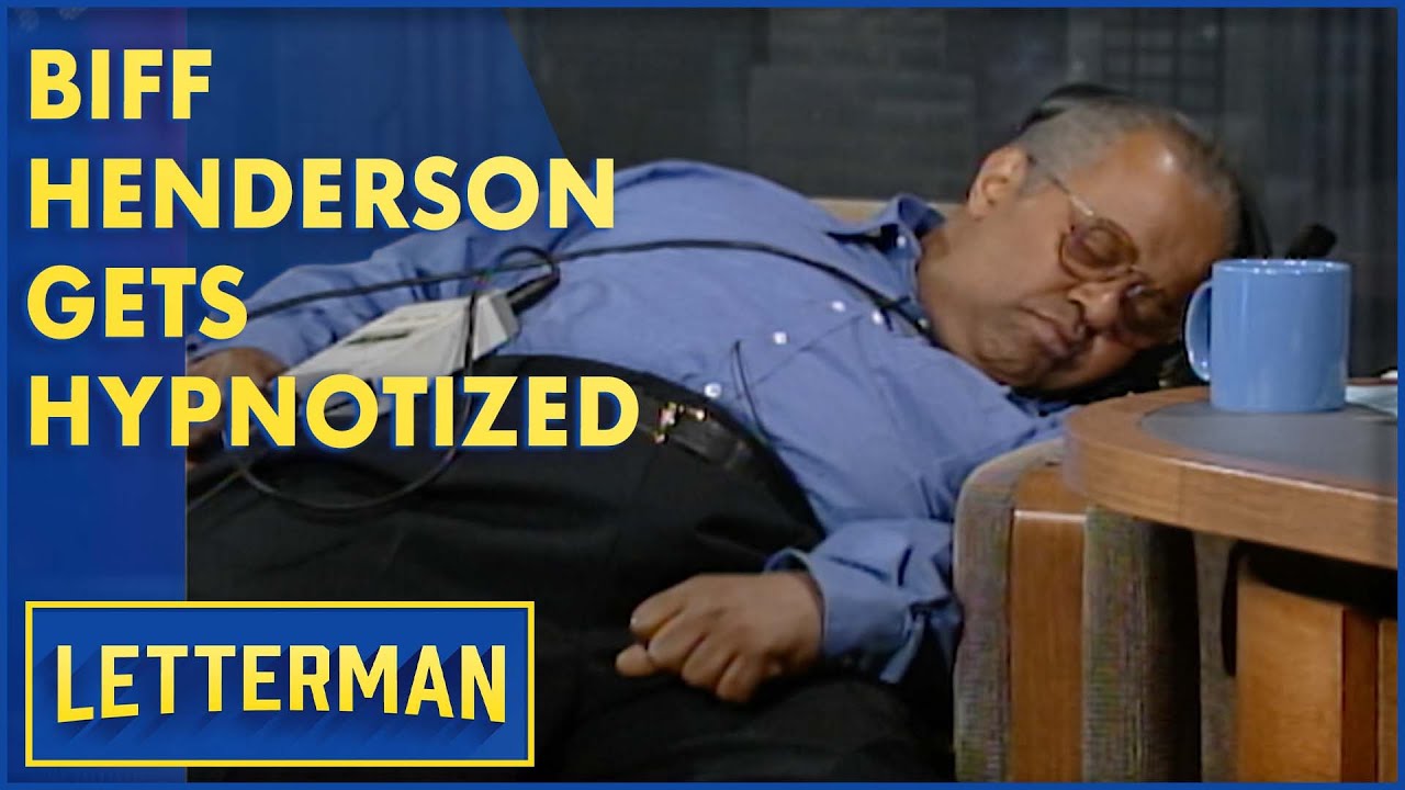 Biff Henderson Gets Hypnotized | Letterman