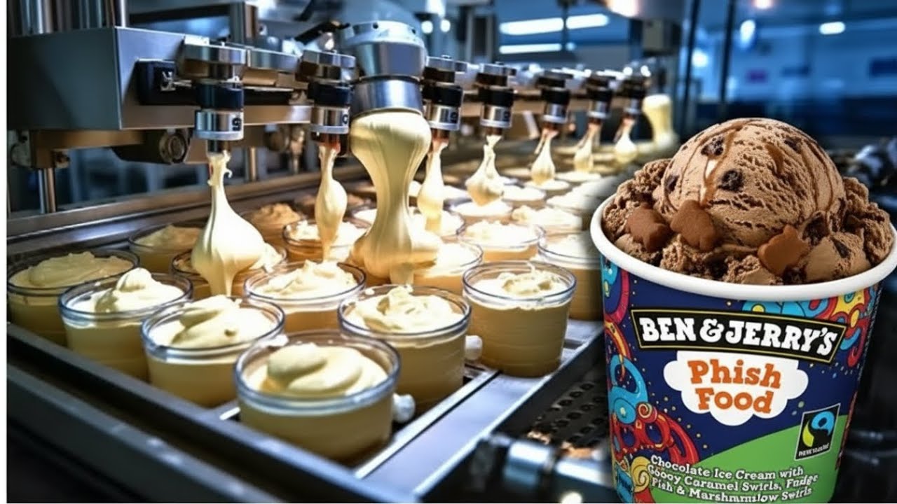 Inside a Modern Ice Cream Factory: The Production Process Behind Different Ice Cream Varieties