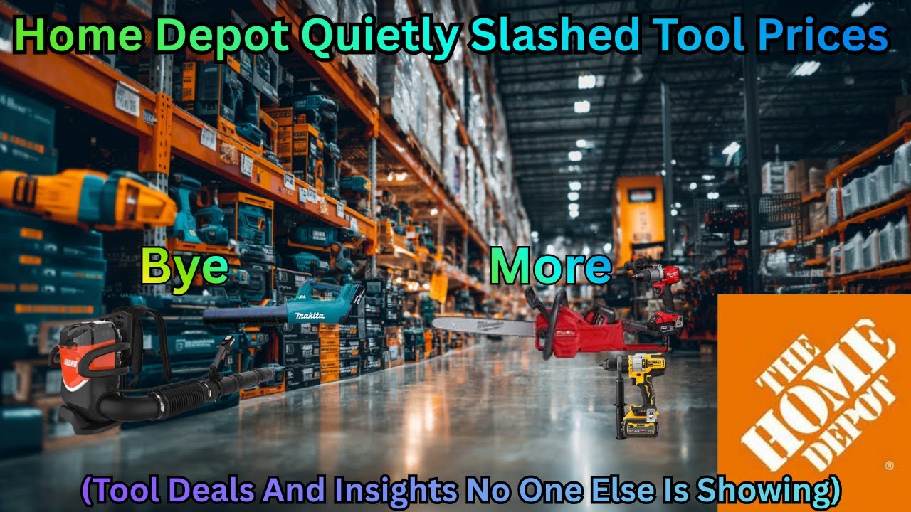 Home Depot незаметно снизил цены на инструменты. Предварительный обзор февральских распродаж!