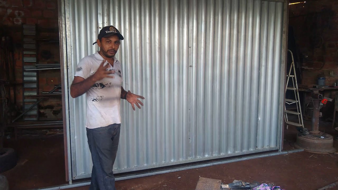 portão basculante com bobina de aço, por esta você não esperava.