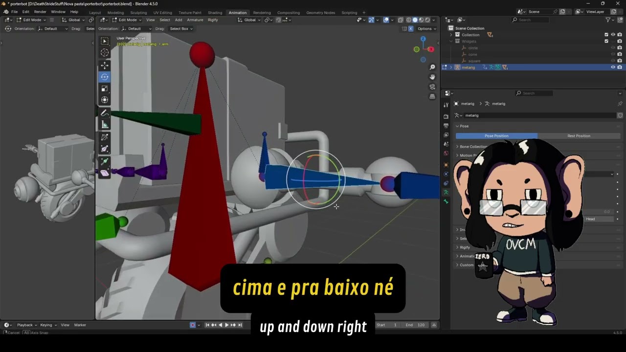 Dicas iniciantes para um RIG 3D no Blender! 
