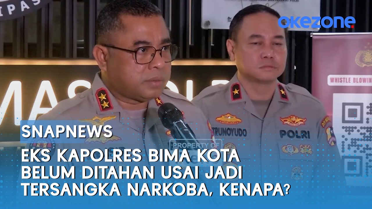 Eks Kapolres Bima Kota Belum Ditahan usai Jadi Tersangka Narkoba, Kenapa?